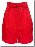 red shorts
